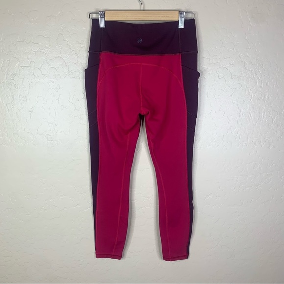 Athleta All In Structure 7/8 Colorblock Leggings - Picture 4 of 13